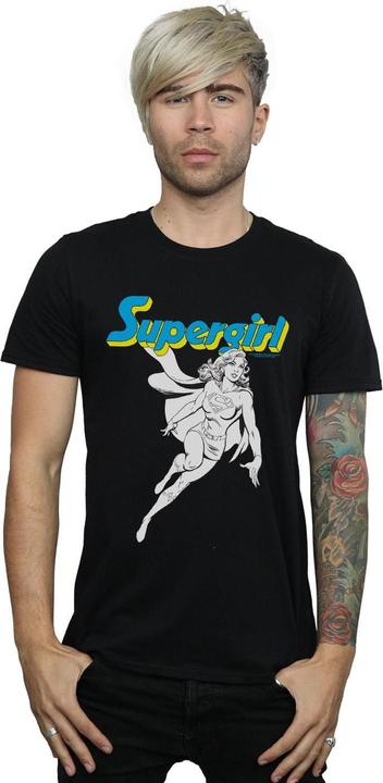 Produktbild Supergirl Mono Action Pose TShirt (5XL)
