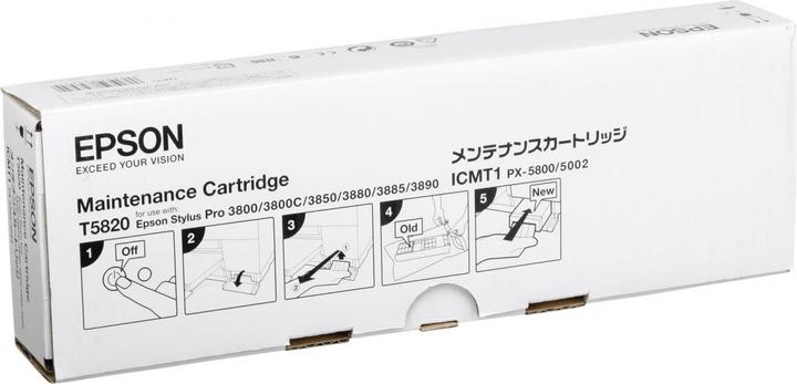 Image du produit Epson T5820 Récipient d'encre résiduelle (CF)