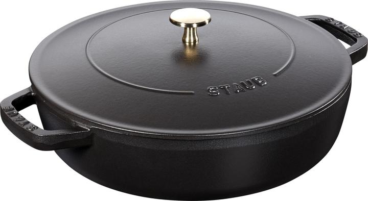 Produktbild Staub Braiser (28 cm, Bräter + Schmortopf, Gusseisen)