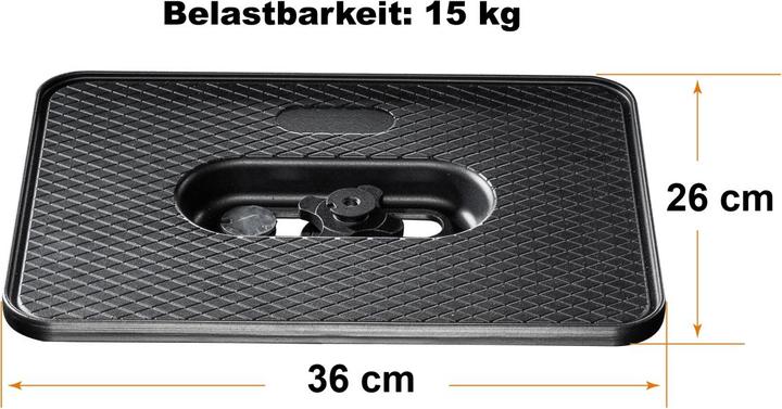 Image du produit Walimex Trépied d'ordinateur portable et plaque de projecteur (Métal, Matières plastiques)