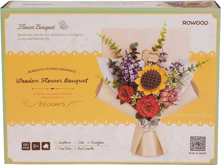 Image du produit Robotime Kit de maquettes 'BOUQUET DE FLEURS'.