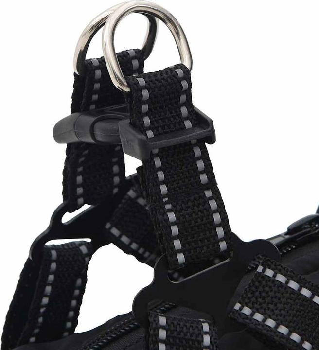 Produktbild VidaXL Hundemantel mit Geschirr Wasserdicht Reflektierend (32, Hundemantel)