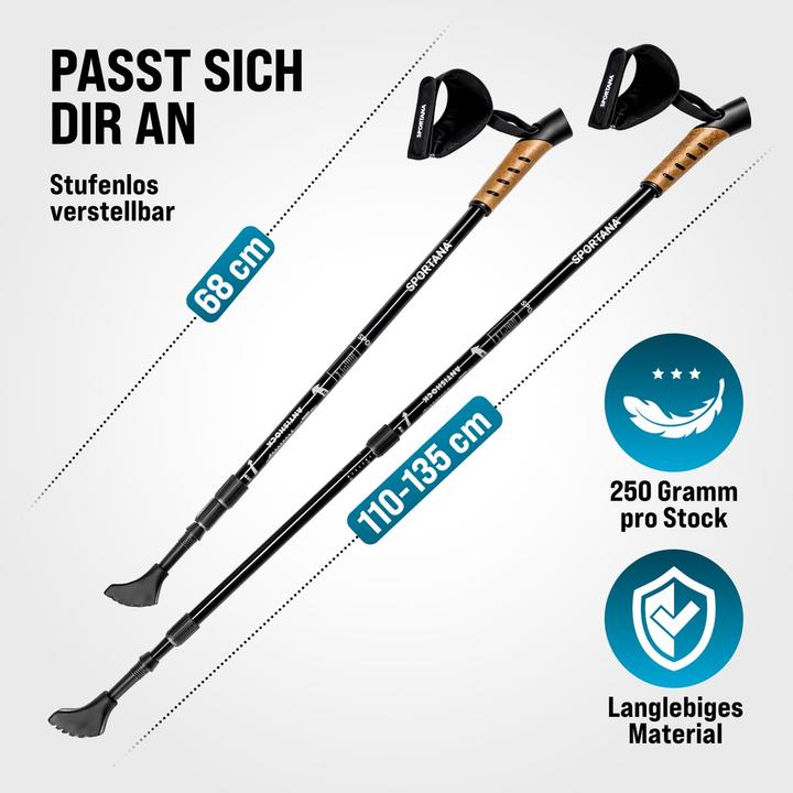 Produktbild Deuba Wanderstöcke (135 cm)