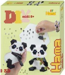 Actual product image Magni hama Bügelperlen Geschenkpackung Panda 3D