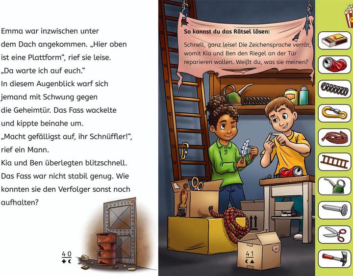 Actual product image Kosmos EXIT® - Das Buch, Bücherhelden 2. Klasse, Das Geisterkino (German, Carola of Boiler, Inca Brand, Michael Boehm, Markus fire, 2024)