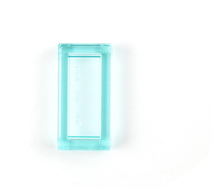 Produktbild LEGO 1x2 Fliesen transparent Hellblau - 250 Stueck - Trans blue tile 3069b (LEGO Zubehör)