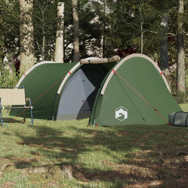 Immagine prodotto VidaXL Tenda da campeggio 4 persone 405 x 170 x 106 cm 185T Taffeta (Tenda a cupola, 3.90 kg, 4 persone)