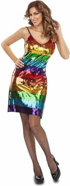 Produktbild My Other Me Verkleidung für Erwachsene Kleid Regenbogen Grösse: S (S)