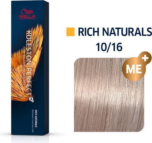 Produktbild Wella Koleston Perfect Me+ Rich Naturals (10/16 hell-lichtblond asch-violett)