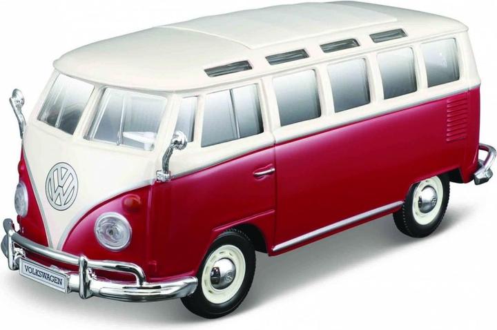 Immagine prodotto Maisto Modello Volkswagen Van Samba in scala 1/24 da assemblare