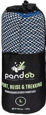 Pandoo Bambus-Handtuch, M - 130 x 80cm, blau (130 x 80 cm)