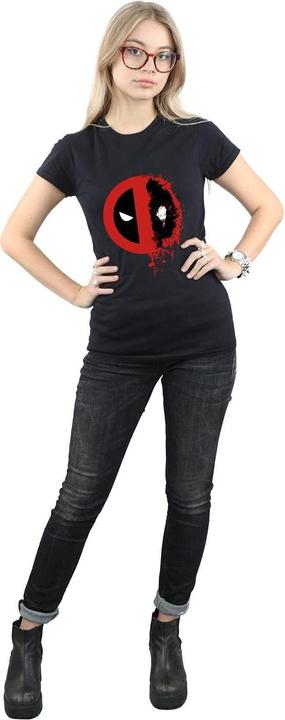 Immagine prodotto Deadpool Split Splat Logo Maglietta Donna (XXL)