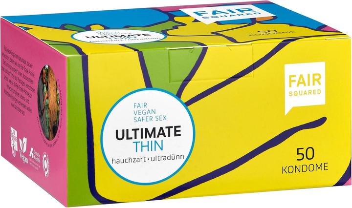 Image du produit Fair Squared Préservatifs ultimate thin 50 pièces (50 pcs)