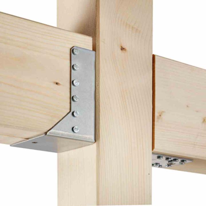 Immagine prodotto Alberts Scarpa per travi 80 x 120 mm, tipo B, zincata sendzimir, 1 pz. (Travetto appendiabiti, 1 pz.)