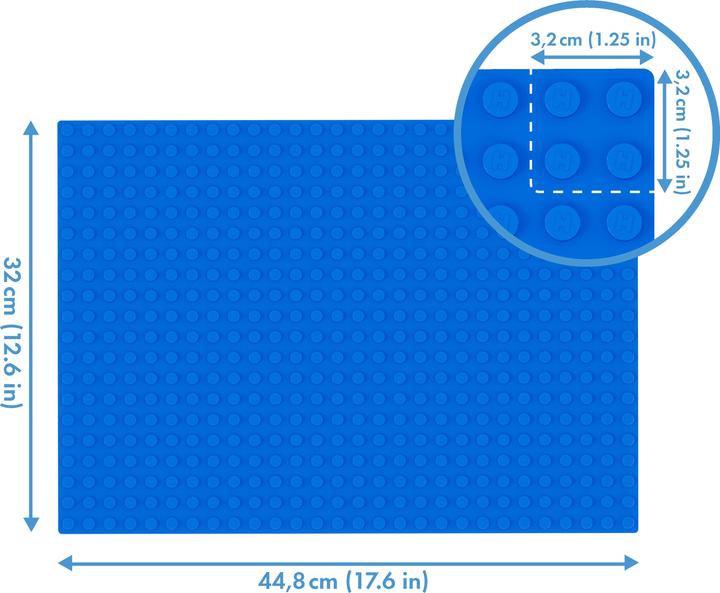 Productafbeelding Hubelino Grondplaat blauw