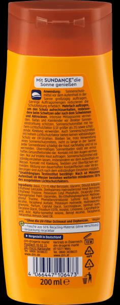 Produktbild dm Sundance Schutz & Bräune (Sonnenmilch, SPF 30, 200 ml)
