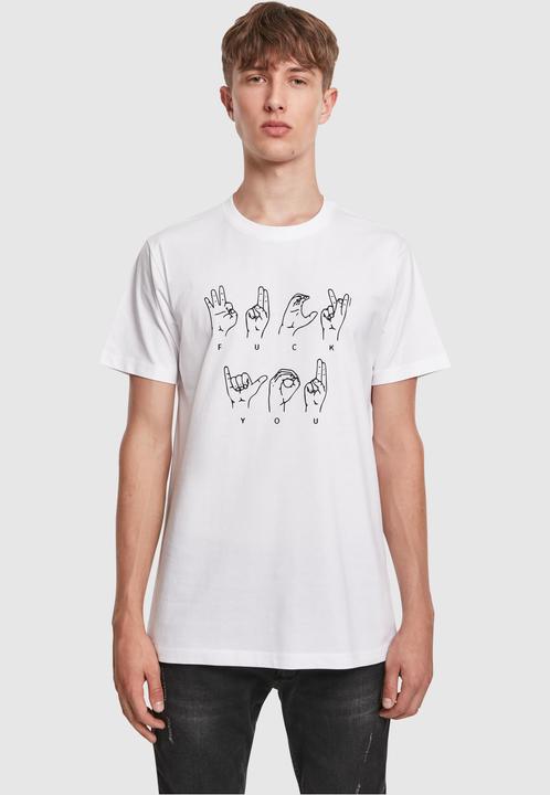 Image du produit Mister Tee FU Sign Language Tee (M)