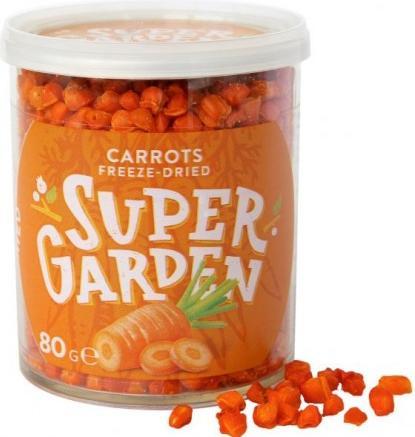 Produktbild Super Garden Karotten Gefriergetrocknet (80 g)