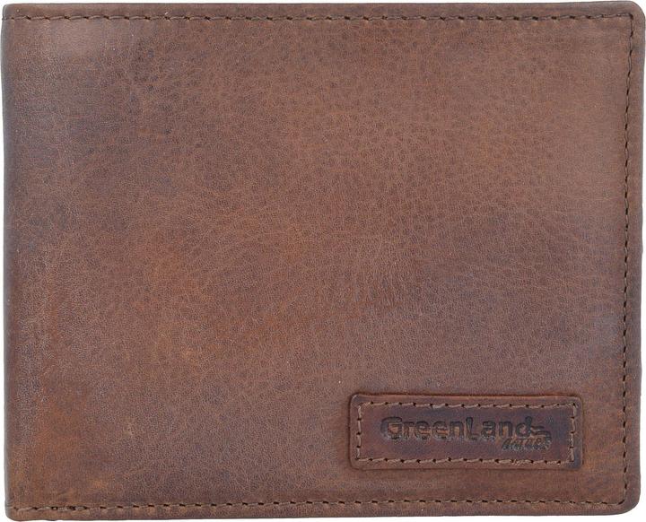 Immagine prodotto Greenland Nature Portafoglio Soft & Safe RFID in pelle 12 cm