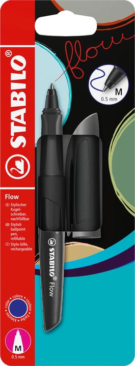 Actual product image STABILO Flow biros black (Black, 5 x)