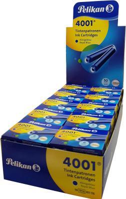 Actual product image Pelikan 4001 Tp/6 (ink cartridges, Blue)