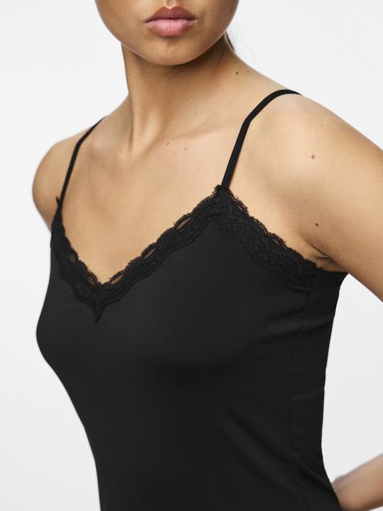 Actual product image Pieces Lace Strappy Top (L)