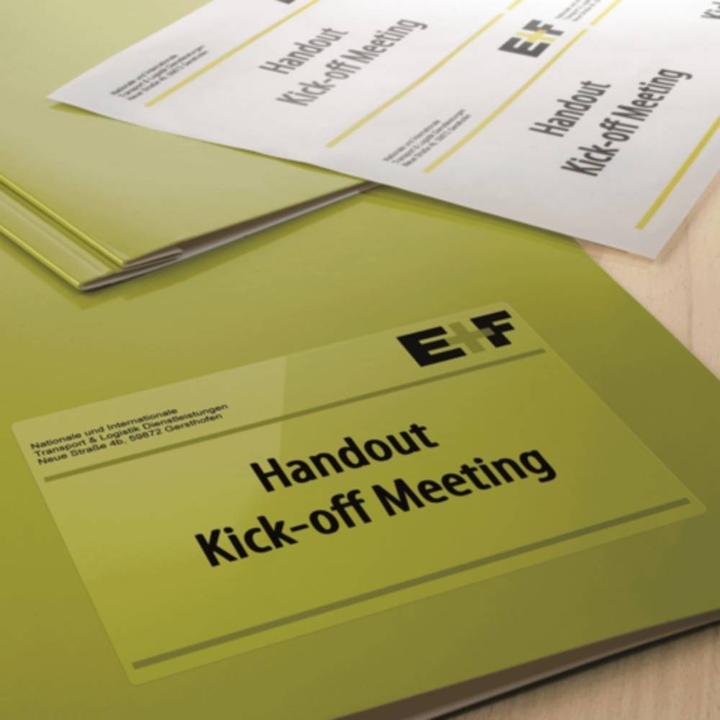 Produktbild HERMA Transparente Etiketten A3
