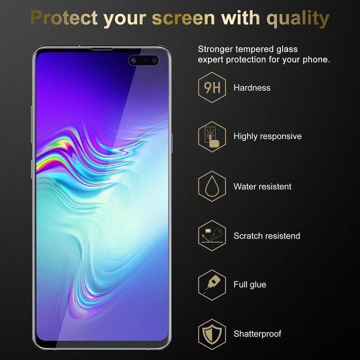 Productafbeelding Cadorabo Glas ter bescherming van het scherm (1 Stuk, Samsung Galaxy S10 5G)