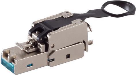Produktbild Shiverpeaks ®-BASIC-S--Netzwerkstecker, cat. 6A Tool-less, RJ45 Stecker, werkzeuglos, EasyPull, STP (STP, CAT6)