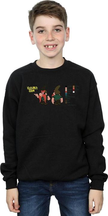 Immagine prodotto Looney Tunes Yosemite Sam Colour Code Felpa Ragazzi (152, 158)