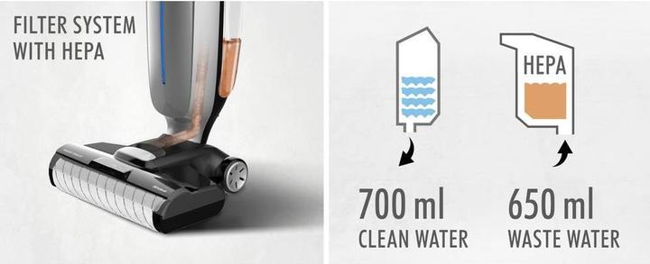 Produktbild Trisa Wet Clean Smart T0713 9507.1310 Akku-Nass-/Trockensauger kabellos