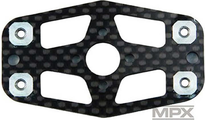 Actual product image Multiplex Carbon motor bulkhead 4mm ParkMaster PRO