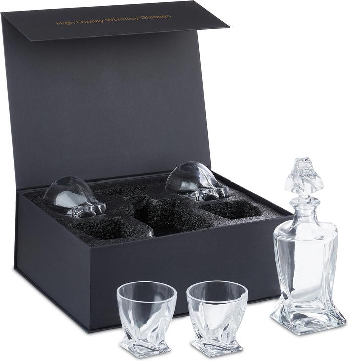 Immagine prodotto Relaxdays Set da-whisky (8 dl, 1 x, Bicchiere da whisky)
