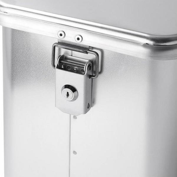 Immagine prodotto ProPlus Valigia per moto in alluminio con coperchio e serratura cilindrica Side Case 36L (36 l)