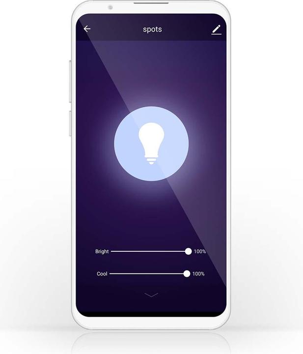 Produktbild Nedis WIFILRW10E27 SmartLife LED Bulb WLAN E27 806 lm 9 W Warm to Cool White 2700 - 6500 K Energiekl (E27, 9 W, 806 lm, 1 x, F)