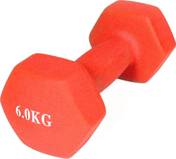 Actual product image Gladiatorfit Neoprene dumbbells (2 x 6 kg)
