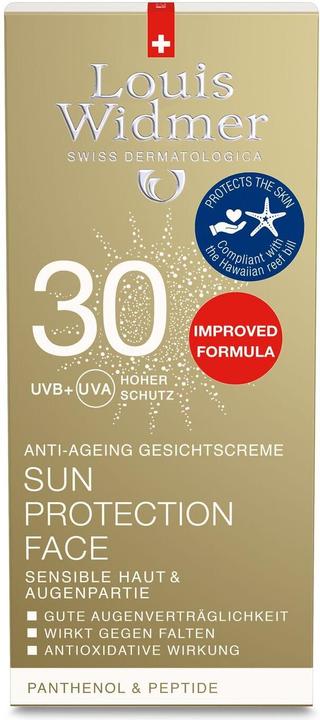 Image du produit Louis Widmer Protection solaire (Crème solaire visage, SPF 30, 50 ml, 80 g)