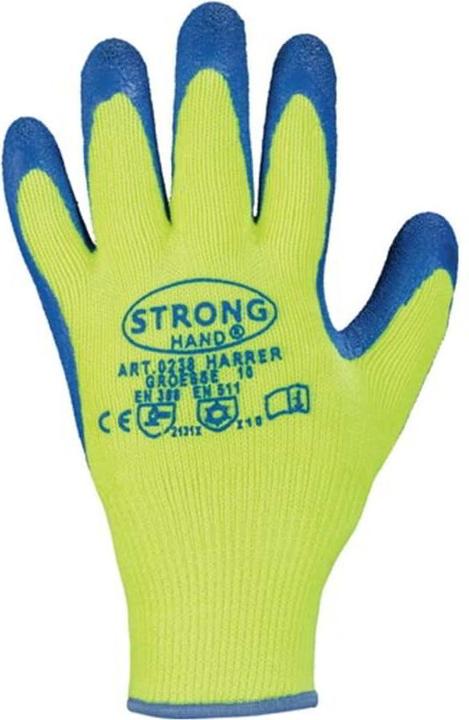 Image du produit Stronghand Gants Harrer taille 10 jaune/bleu EN 388, EN511 EPI catégorie II (10)