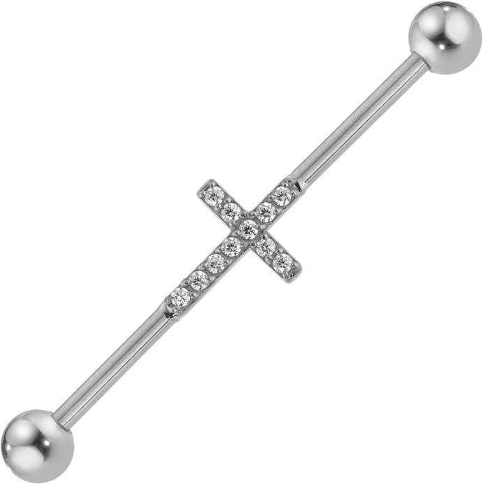 Produktbild Bijouteria Industrial-Piercing (Zirkonia, Chirurgenstahl 316L)