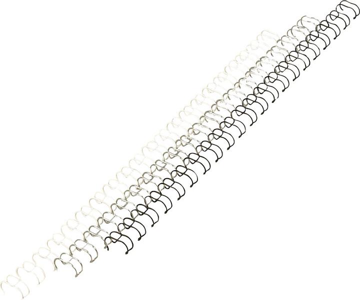Immagine prodotto GBC Filo posteriore legante, 8 mm, 21 anelli, argento