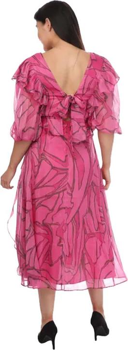 Immagine prodotto Ted Baker Victoir Abito Scamiciato Stampato Volant Donna (32 D)