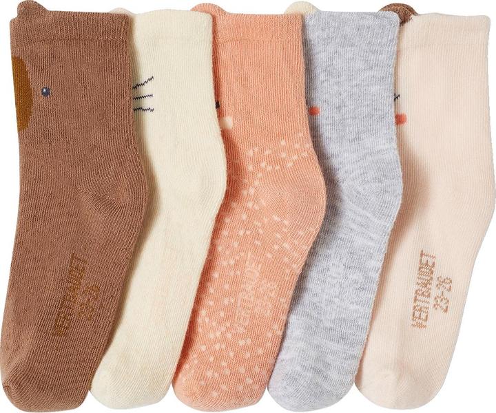Vertbaudet 5er-Pack Baby Socken mit Tieren Oeko-Tex