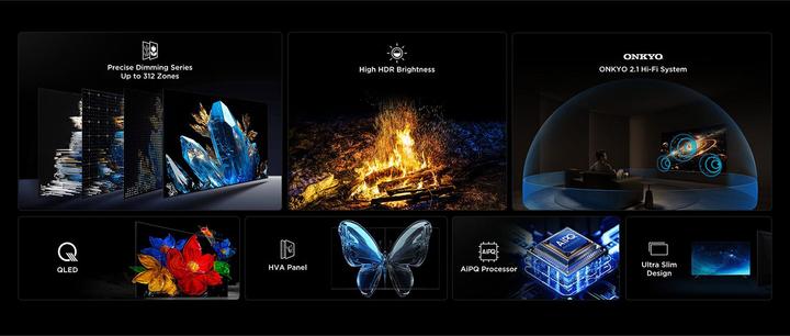 TCL 75Q6C (75", Mini-LED, 4K, 2025)