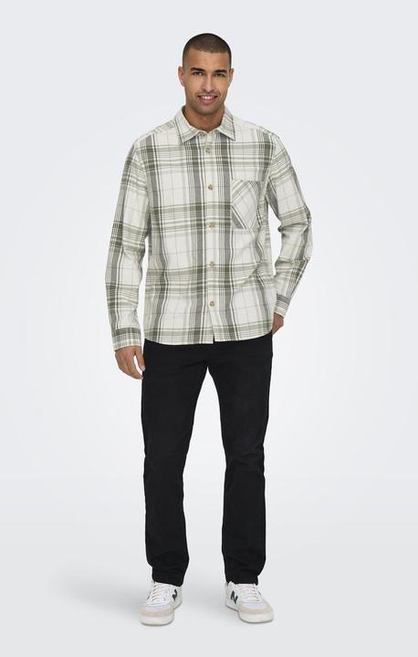 Immagine prodotto Only & Sons Vestibilità regolare camicia colletto camicia camicia camicia (L)