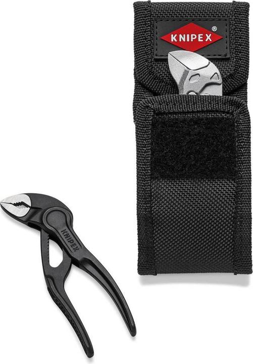 Actual product image Knipex Mini Pliers Set XS in Belt Pouch (100 mm)