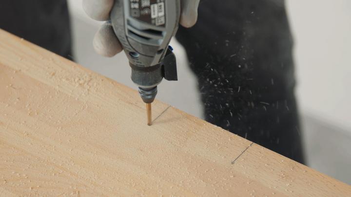 Produktbild Dremel Holzbohrer-Satz Ø 3,0 / 4,0 / 5,0 / 6,0 mm (4 Stück) (3, 4, 5, 6 mm)