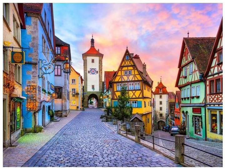 Produktbild Enjoy Puzzle ENJOY-2070 - Rothenburg Old Town, Germany, Puzzle, 1000 Teile (1000 Teile)