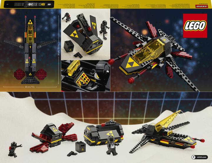 Produktbild LEGO Icons Blacktron Cruiser (40580, LEGO Icons)