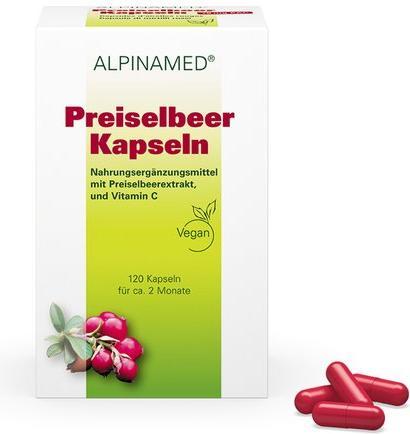 Produktbild Alpinamed Preiselbeer Kapseln (1 Stück, Kapseln, 120 g)