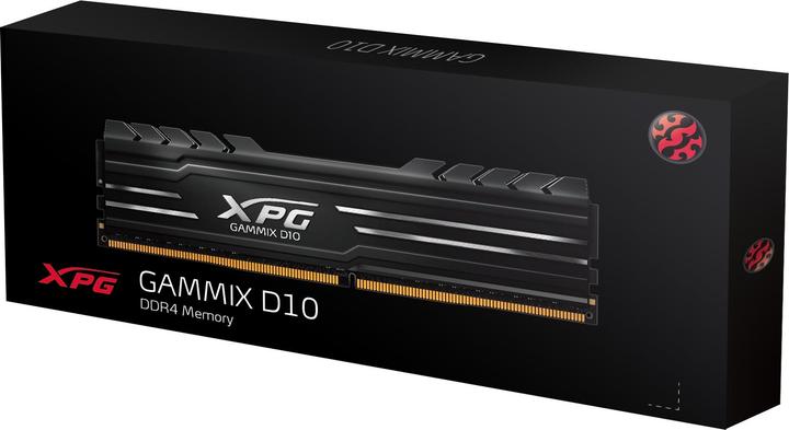 Image du produit XPG GAMMIX D10 module de mémoire GB DDR4 (1 x 16GB, 3600 MHz, RAM DDR4, DIMM)